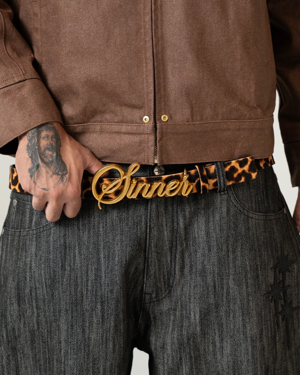 Sinner Gold Buckle