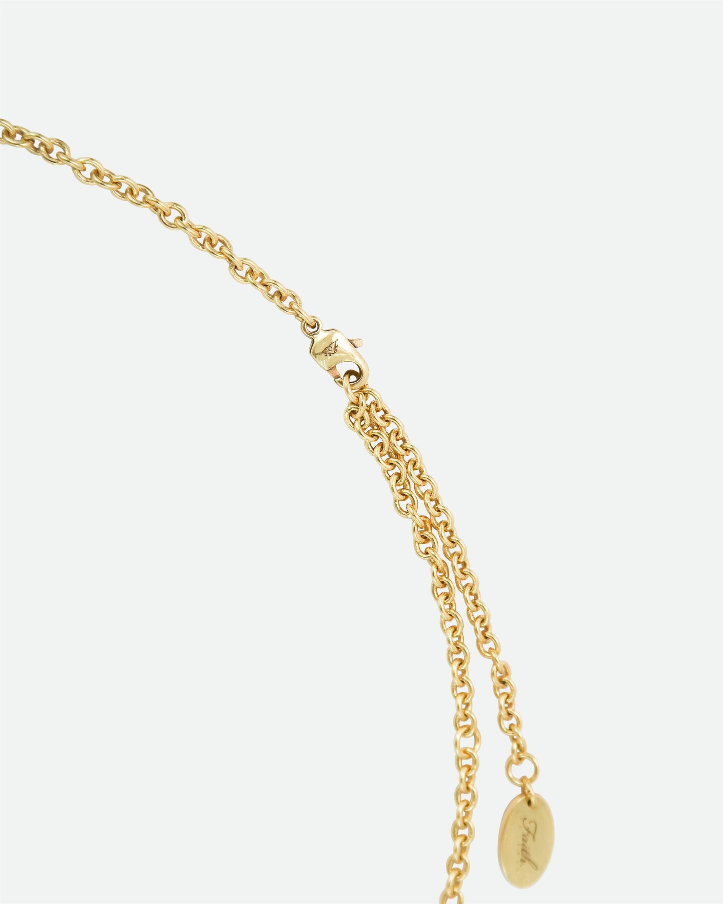 Gold Faith Necklace