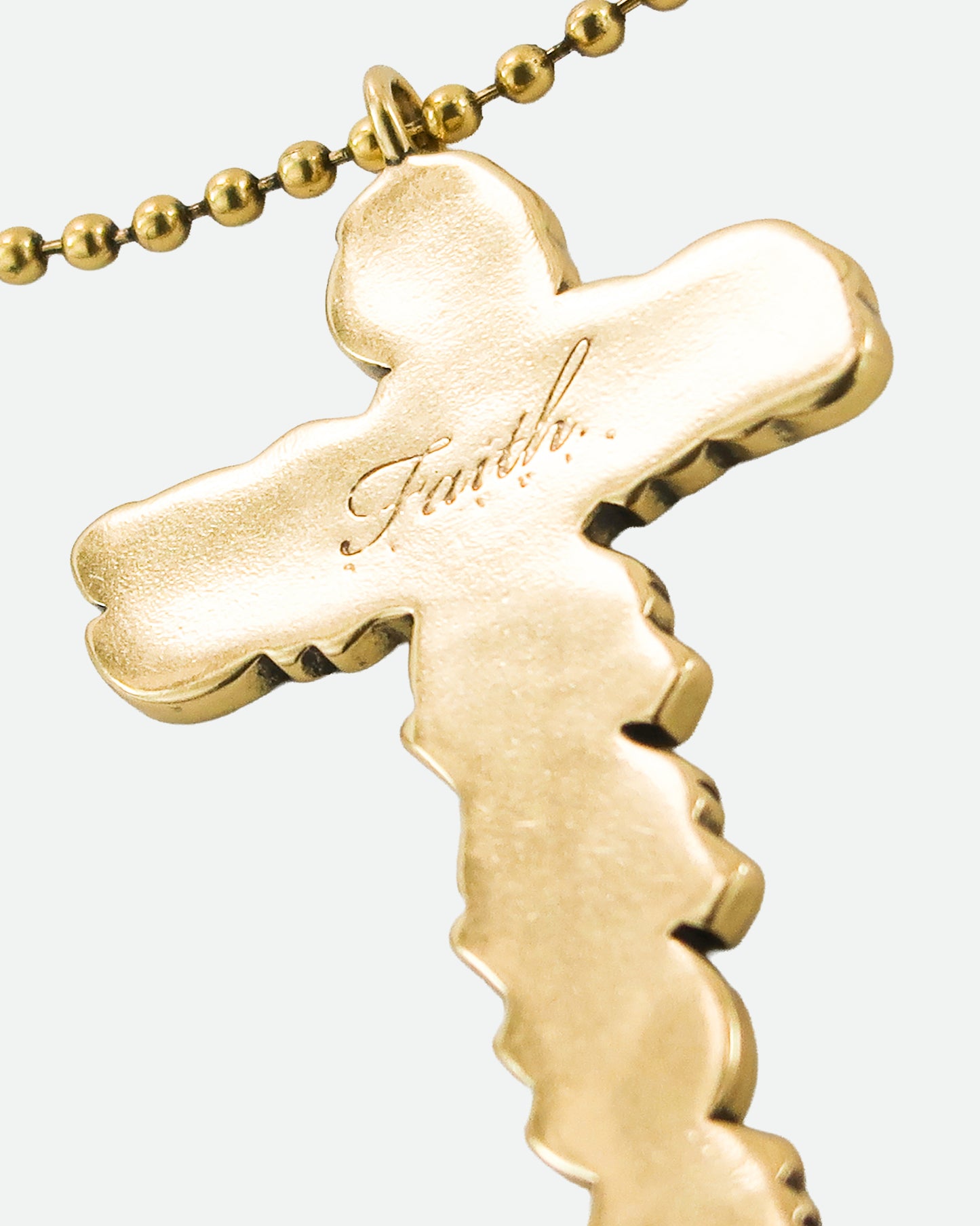 Gold SAINT SINNER Necklace