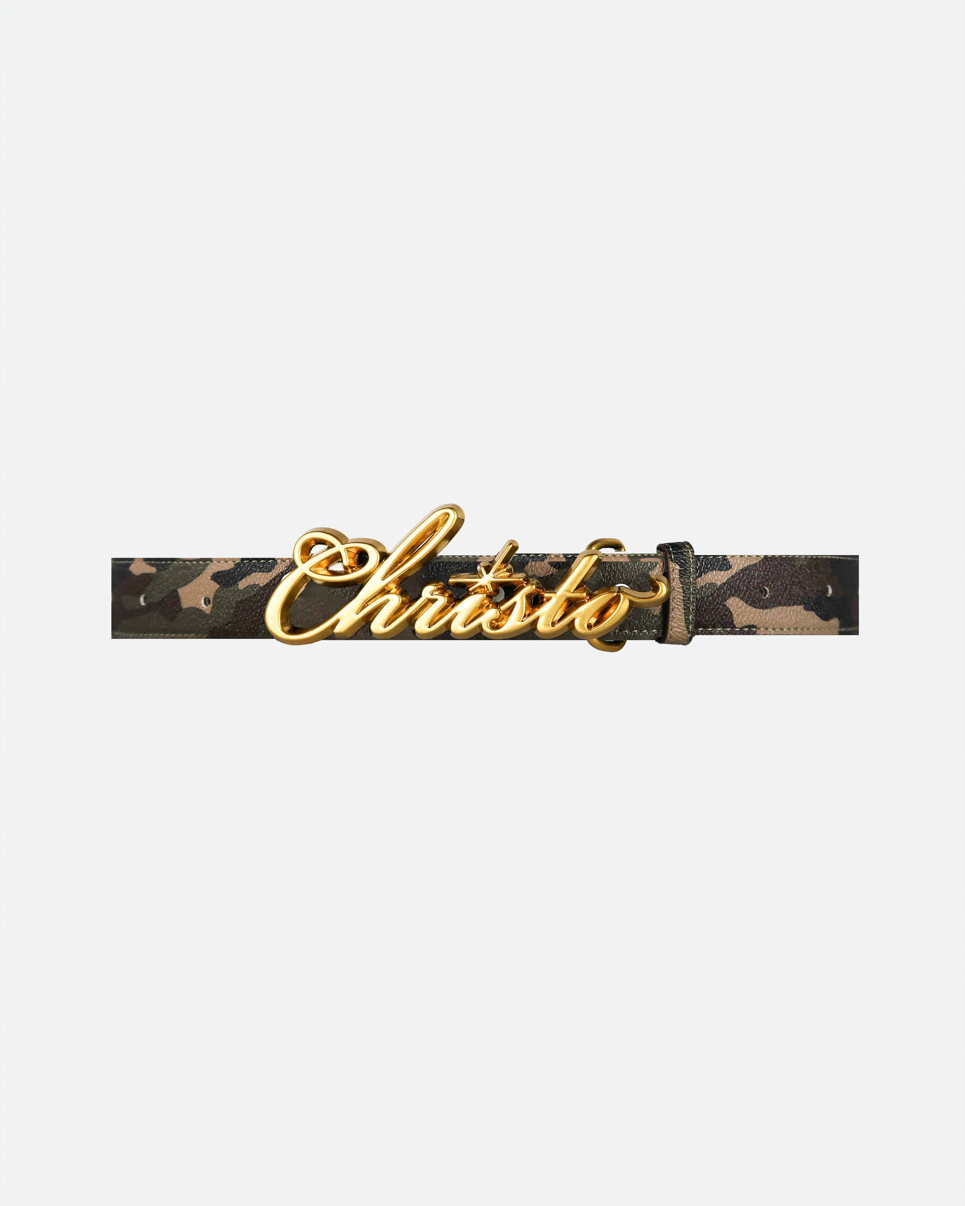 Camo Christo Belt – FAITH BY LUIS