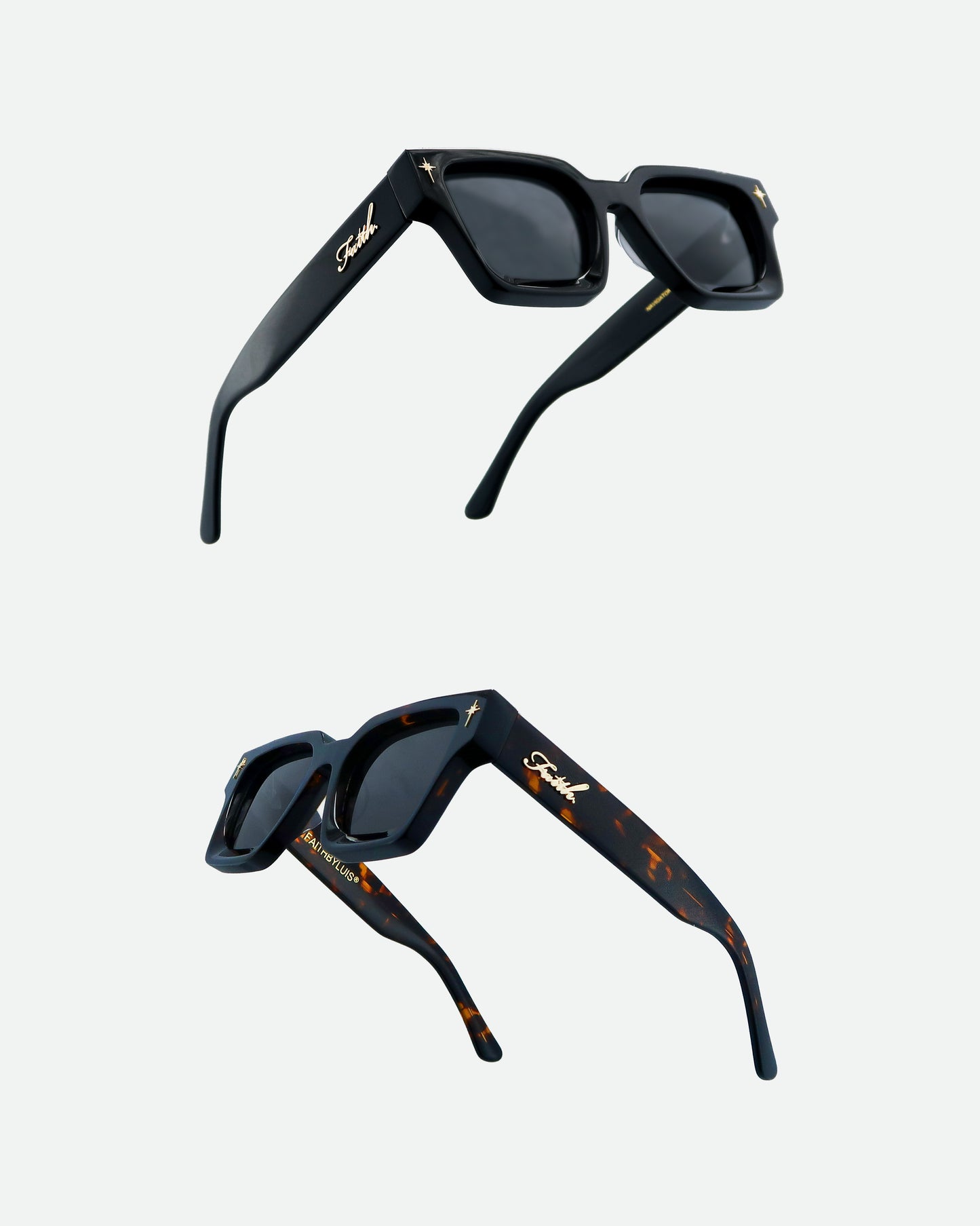 Navigator Sunglasses Black Chrome