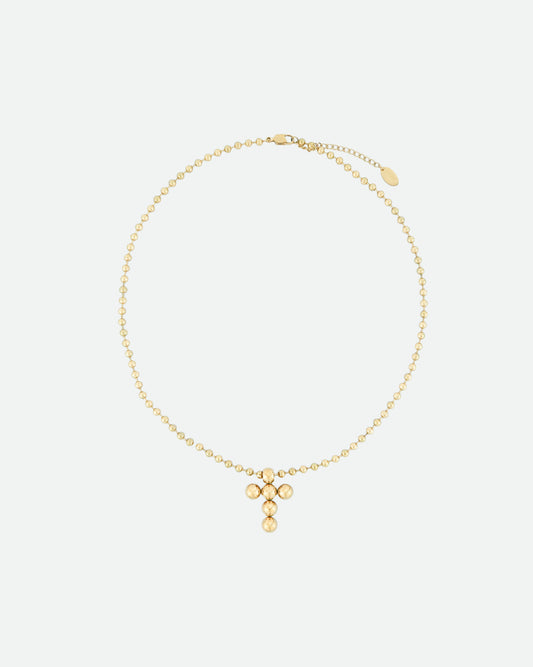 GOLD CROSS NECKLACE