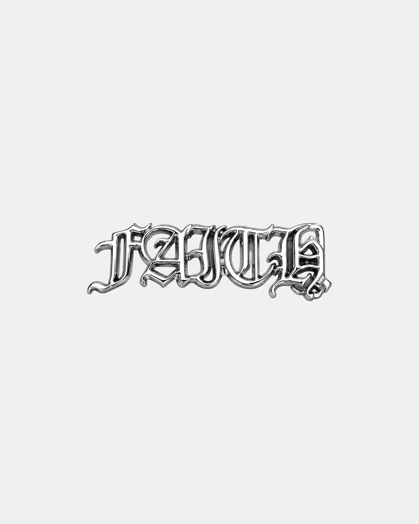 Old English Chrome Buckle