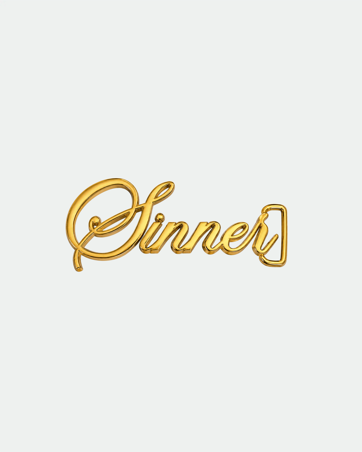 Sinner Gold Buckle