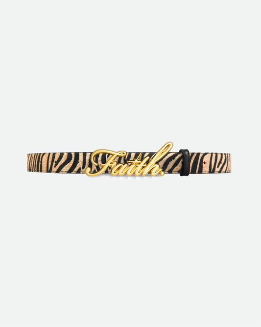 Tiger Gold Faith Belt
