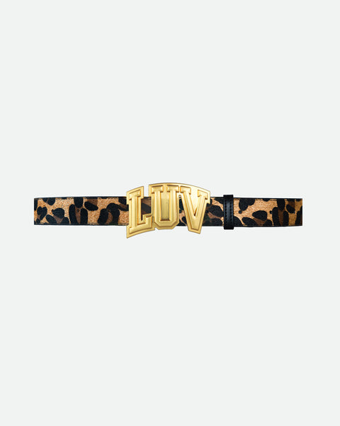 Brown Leopard LUV Belt – FAITH BY LUIS