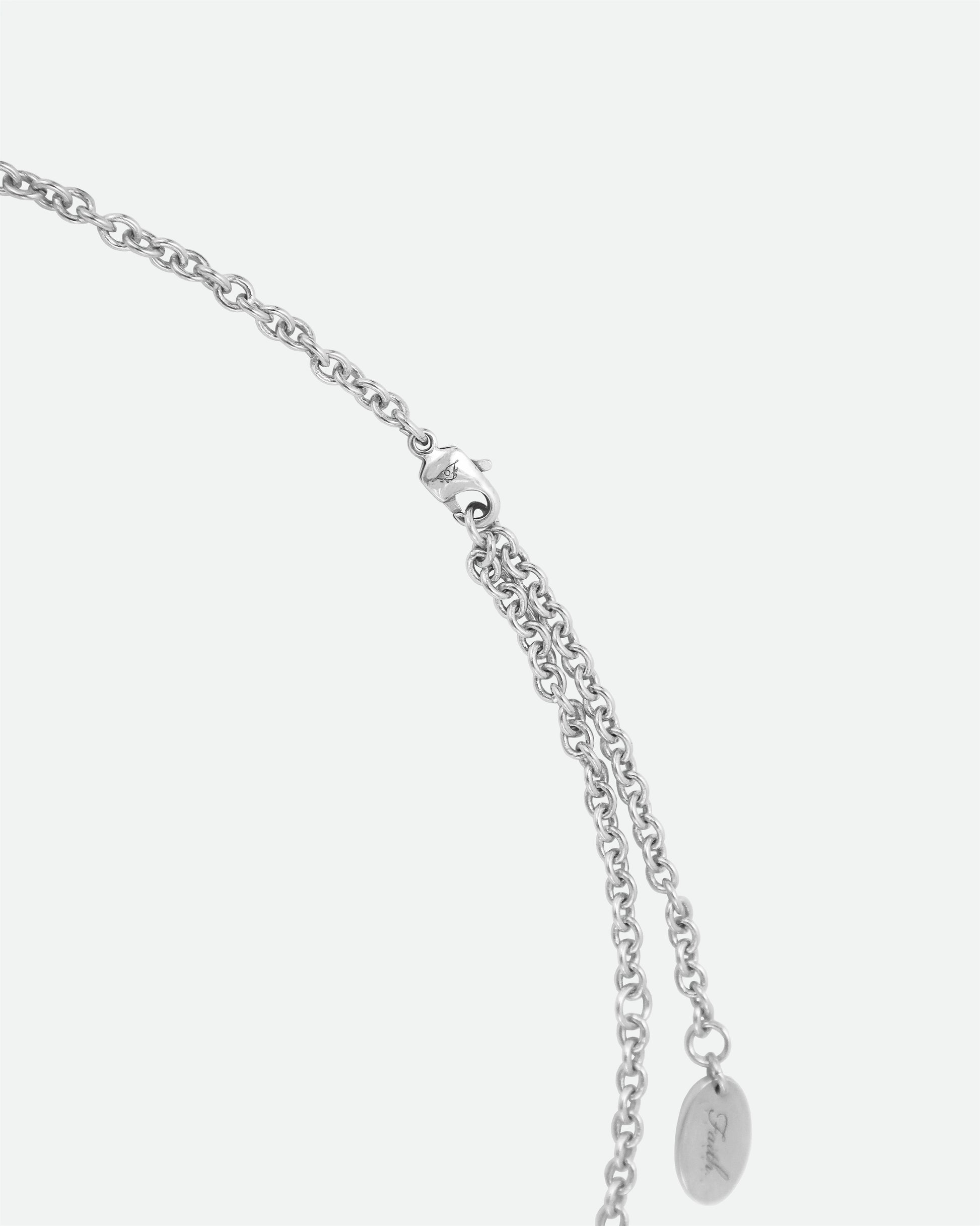 Silver Faith Necklace