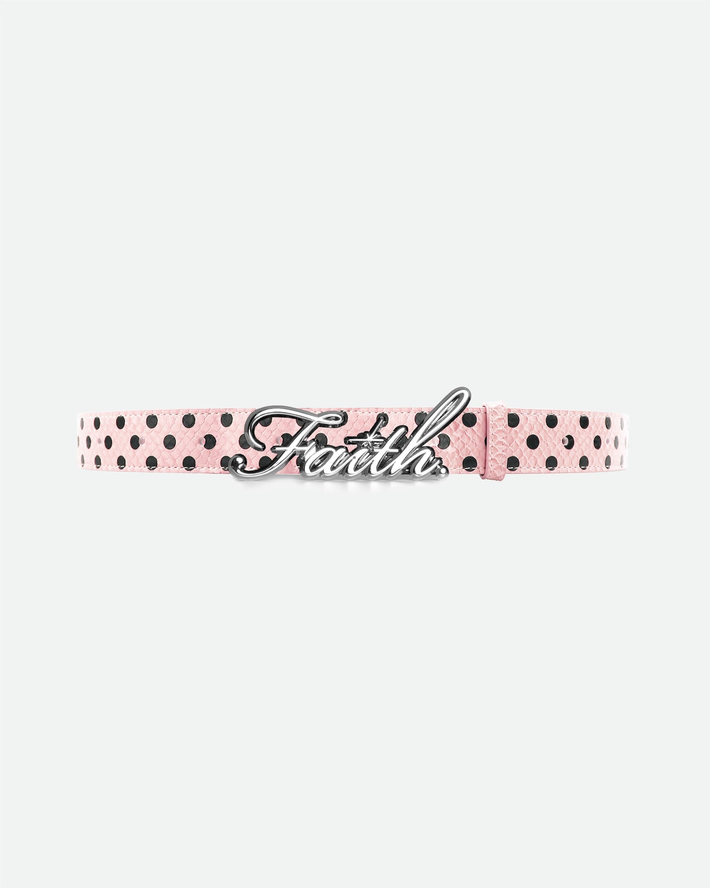 Pink Polka Dot Faith Belt