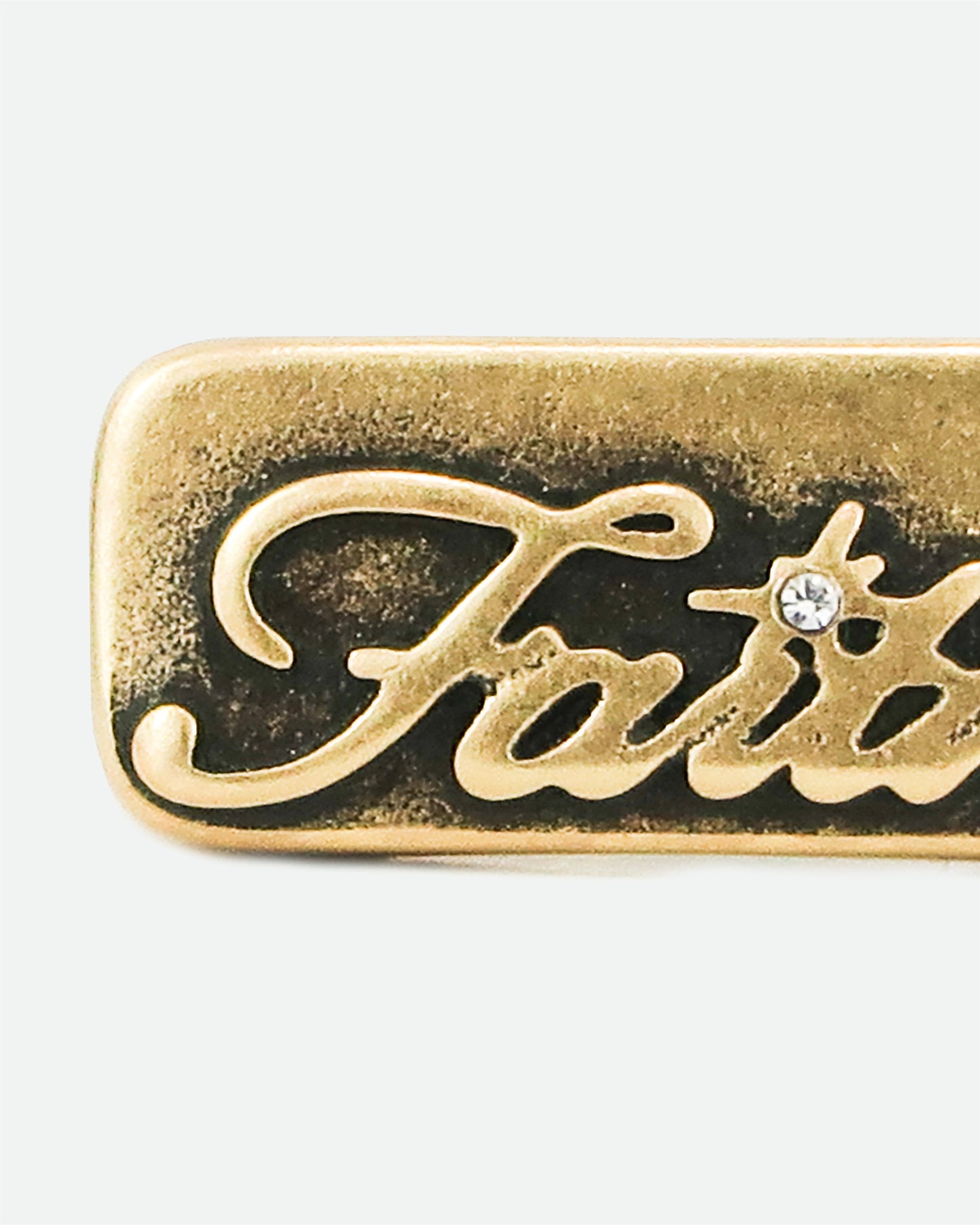 Gold Faith Ring