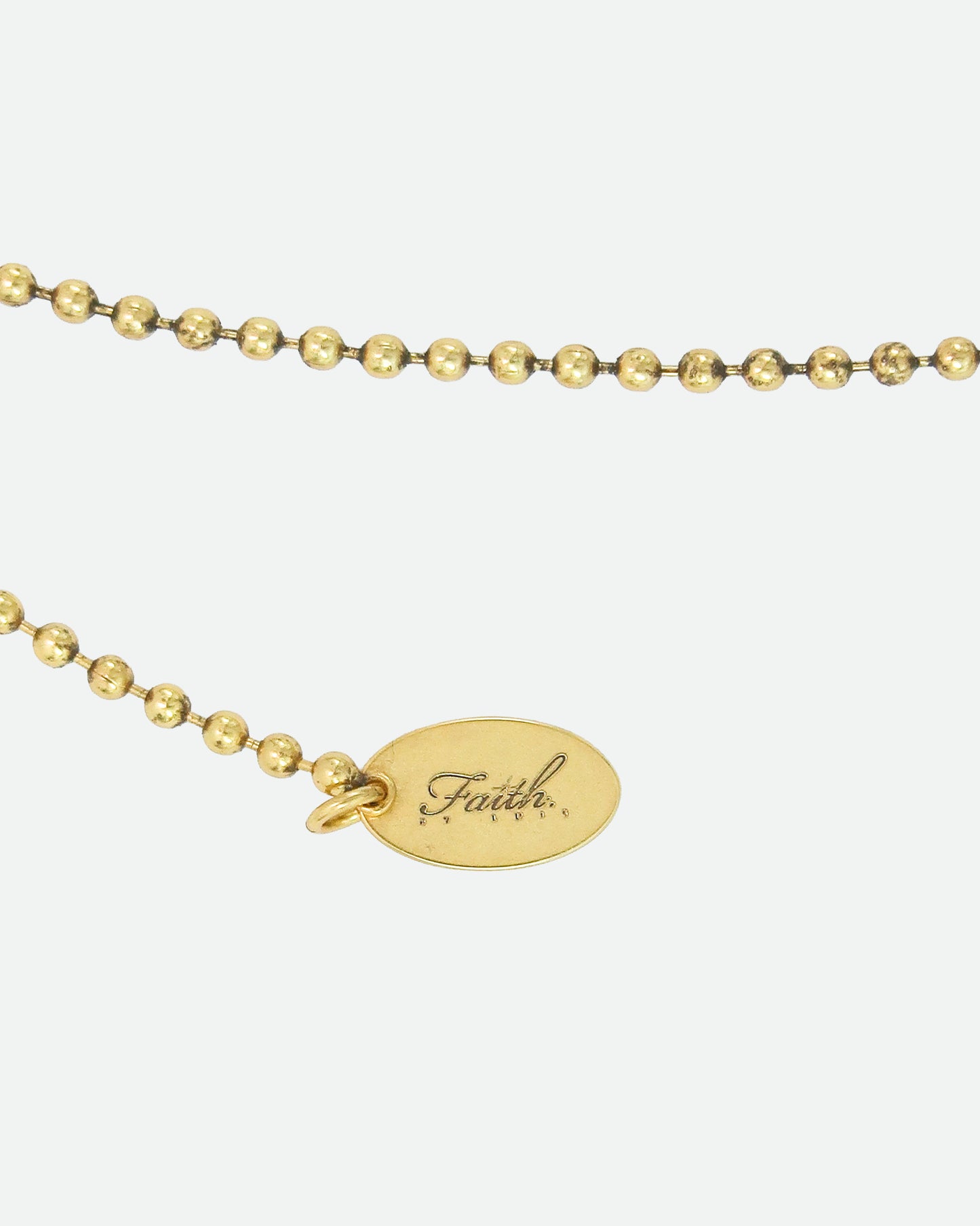 Gold SAINT SINNER Necklace