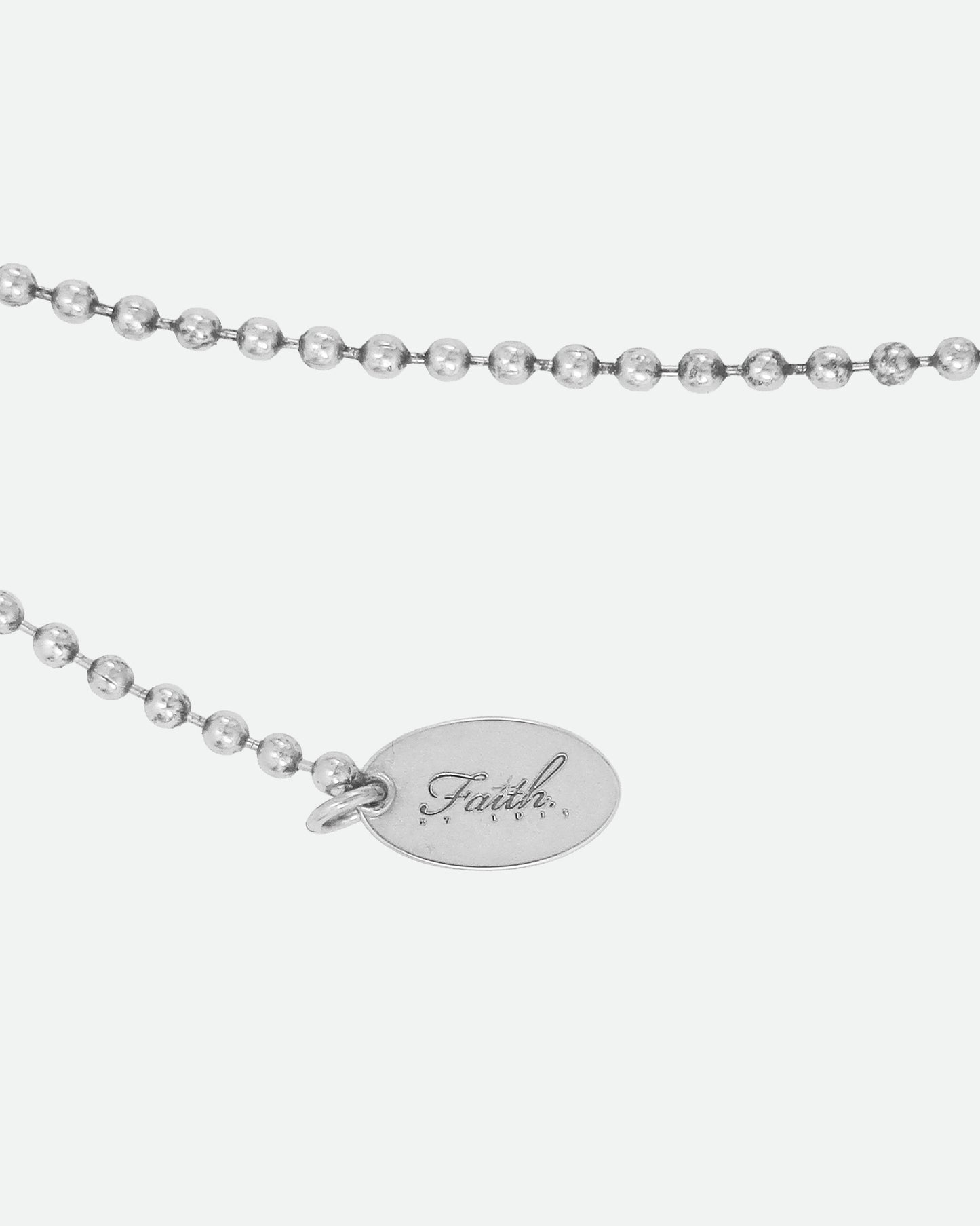 Silver SAINT SINNER Necklace