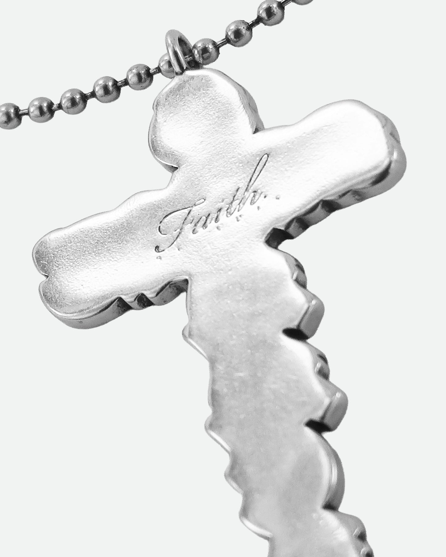 Silver SAINT SINNER Necklace